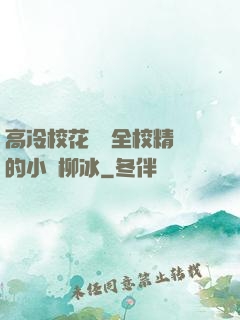 高冷?；S為全校精靈的小說柳冰