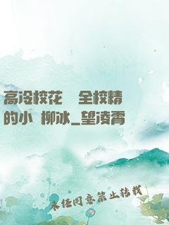 高冷?；S為全校精靈的小說柳冰