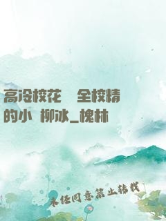 高冷?；S為全校精靈的小說柳冰