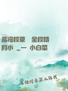 高冷校草淪為全校精靈的小說