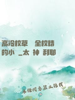 高冷校草淪為全校精靈的小說