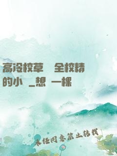 高冷校草淪為全校精靈的小說