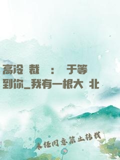 高冷總裁絕寵：終于等到你