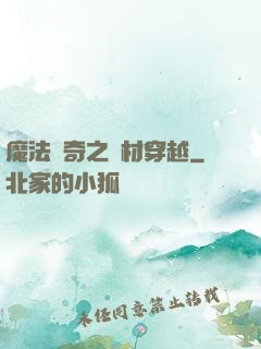 魔法傳奇之廢材穿越