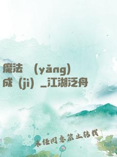 魔法師養(yǎng)成計(jì)劃